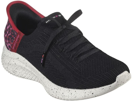 (W) Skechers Ultra Flex 3.0 x Diane von Furstenberg 'Hitam Merah Jambu' 150166-BKPK Lookbook (W) Skechers Ultra Flex 3.0 x Diane von Furstenberg 'Hitam Merah Jambu' 150166-BKPK
