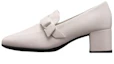 Buy (W) ECCO Tacón Bloque Punta Cuadrada Beige 5cm 29090301378