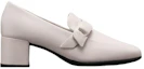 Order (W) ECCO Tacón Bloque Punta Cuadrada Beige 5cm 29090301378