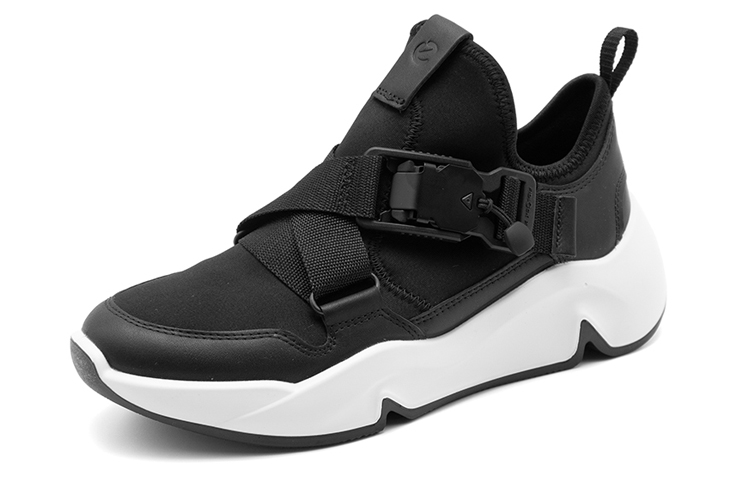 (W) ECCO 'Black Chunky Casual Dad Sneaker' 圖 2