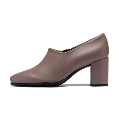 (W) ECCO 'Pink Chunky Heel'