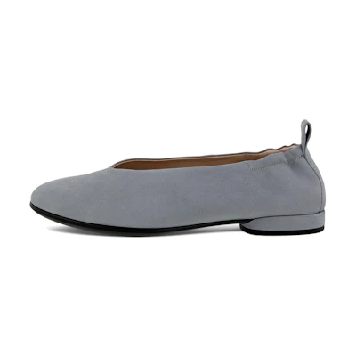 (W) ECCO Anine 'Casual Fashion Flat Grey'
