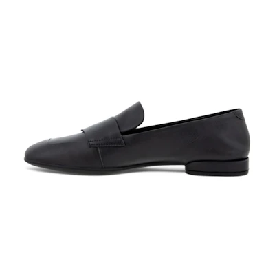 (W) ECCO Anine Series 'Retro Loafer Black'