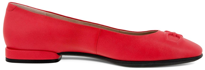 (W) (女性用) ECCO アニネ スクエアード 'オレンジ カジュアル フラット' 20823301535 20823301535 Order (W) (女性用) ECCO アニネ スクエアード 'オレンジ カジュアル フラット' 20823301535 20823301535