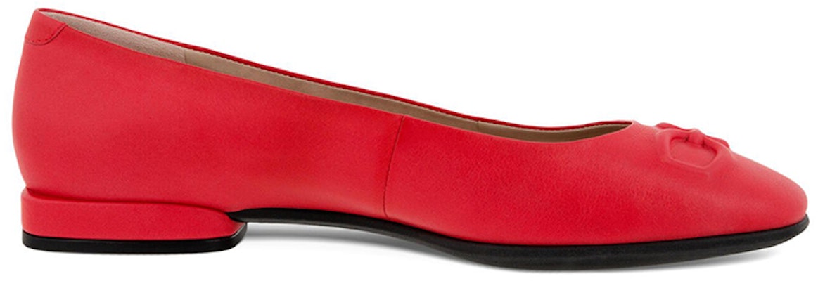 (Women) ECCO Anine Squared 'Orange Casual Flat' 20823301535 Order (Women) ECCO Anine Squared 'Orange Casual Flat' 20823301535