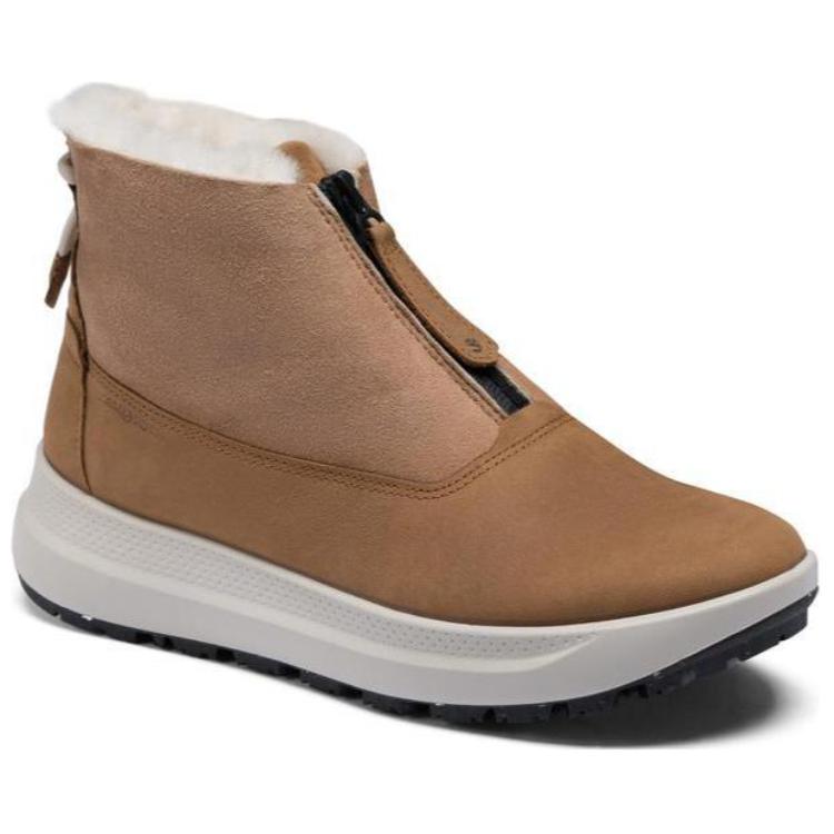 (W) ECCO Ankle Sheepskin Snow Boots 'Coffee Warm CMFT' 圖 2