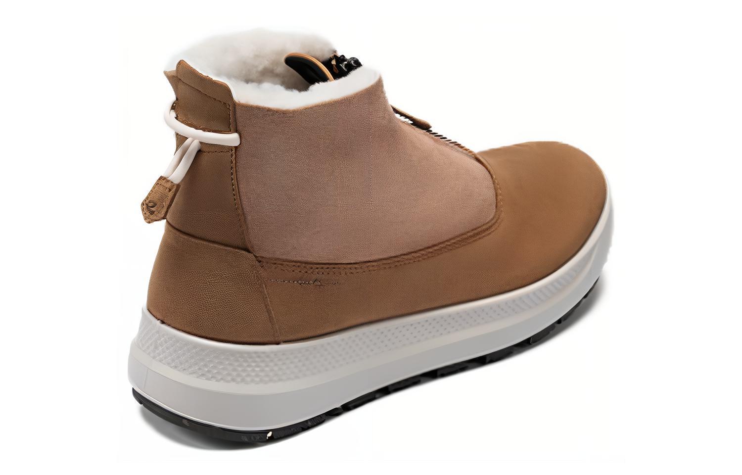 (W) ECCO Ankle Sheepskin Snow Boots 'Coffee Warm CMFT' 圖 3