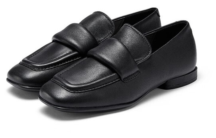 Order (Women) ECCO Anni Series 'Black Square Toe Chunky Heel' 20941301001