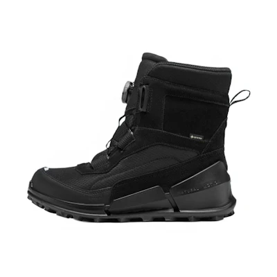 (W) ECCO Biom K2 Series 'Black Outdoor Snow Boots'