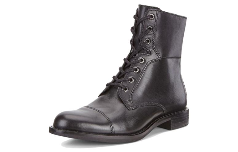 Lookbook (Women) ECCO Business Tie Boot 'First Layer Cowhide Black' 26659301001