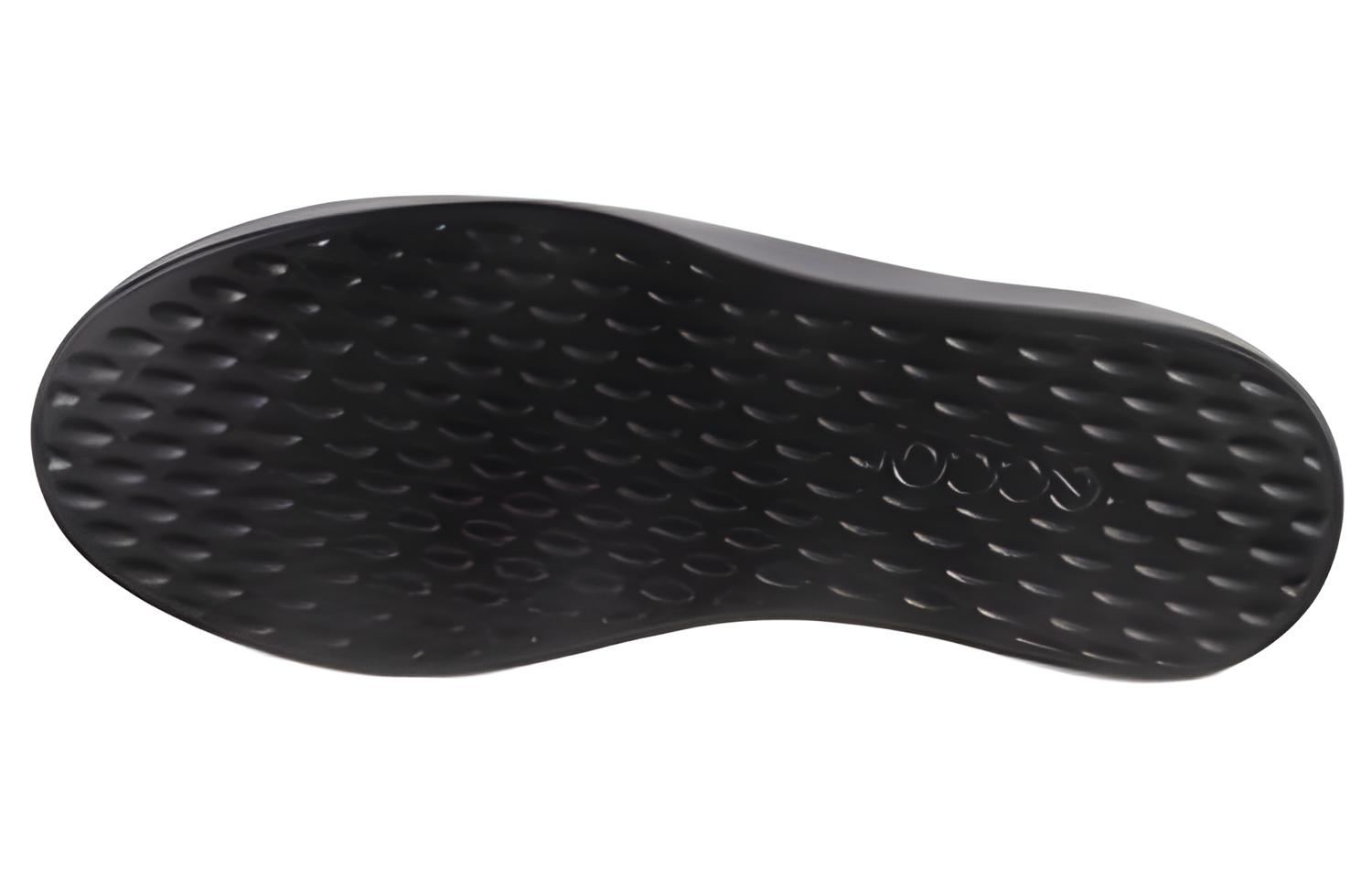 (W) ECCO Casual Breathable Sneakers 'Black' 圖 4