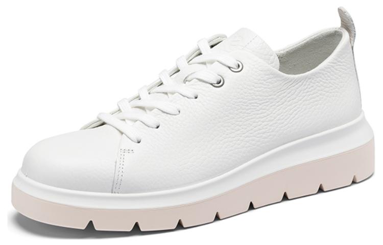 (W) ECCO Casual Sneakers 'British White Leather' 圖 2