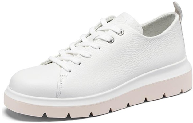 (Women) ECCO Casual Sneakers 'British White Leather' 21620301007 Order (Women) ECCO Casual Sneakers 'British White Leather' 21620301007