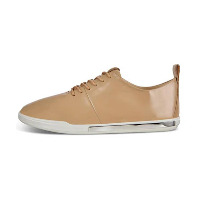 (W) ECCO Casual Sport Flat 'Nude'