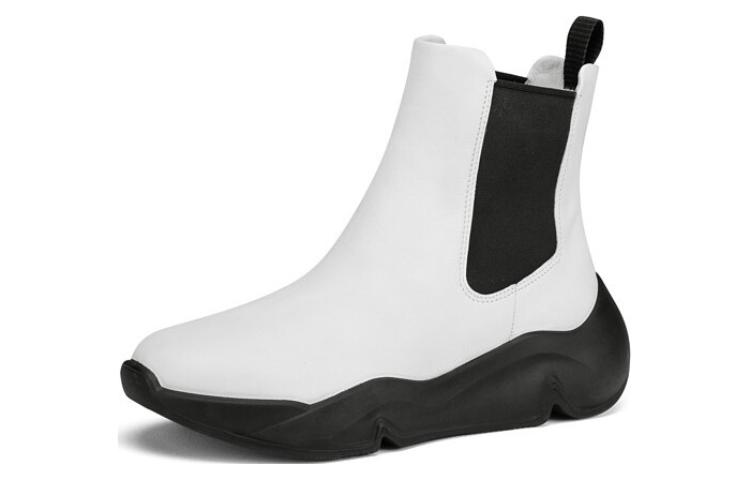 (W) ECCO Chelsea Boot 'Simplified Patchwork White' 圖 2