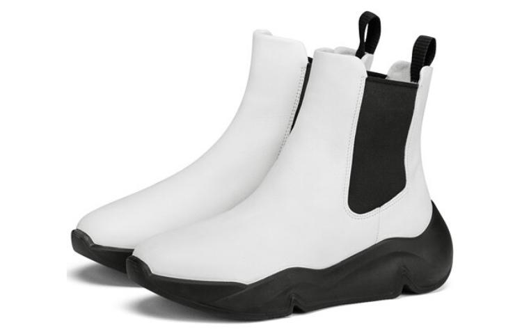 (W) ECCO Chelsea Boot 'Simplified Patchwork White' 圖 3