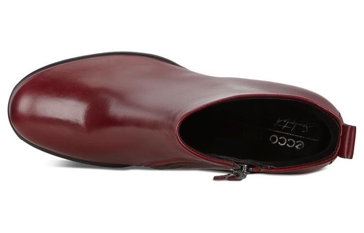 (W) ECCO Chunky Heel Ankle Boot 'Fashion CMFT Red' 圖 4