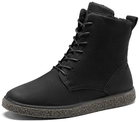 (Women) ECCO Crepetray Leather Lace-up Boot 'Black' 20055302001 Order (Women) ECCO Crepetray Leather Lace-up Boot 'Black' 20055302001