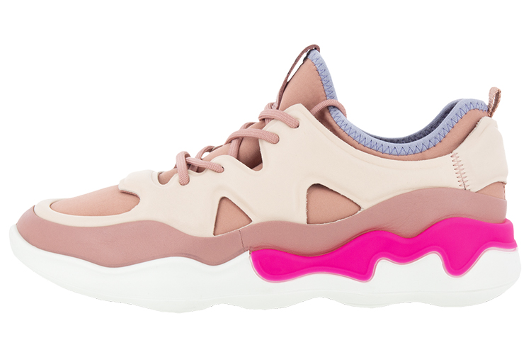 (Women) ECCO Elo Low Top Running Shoes 'Rubber Pink Comfort' 81088352437
