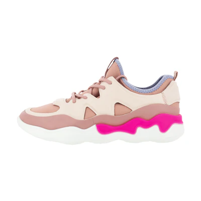 (W) ECCO Elo Low Top Running Shoes 'Rubber Pink CMFT'