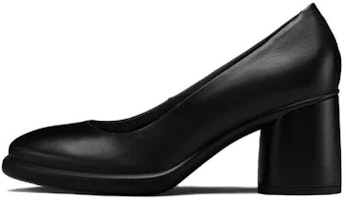 (Women) ECCO Fashion Comfort Chunky Heel 'Black' 22260301001 (Women) ECCO Fashion Comfort Chunky Heel 'Black' 22260301001