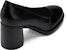 (W) ECCO Kasut Tumit Tinggi Chunky 'Hitam' Fashion Comfort 22260301001
