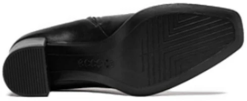 Shop (W) ECCO 时尚舒适方头粗跟鞋 '黑色' 28266301001
