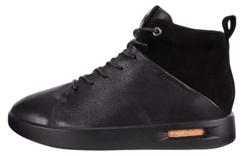 Buy (W) ECCO レースアップ ハイカット カジュアルシューズ (黒) 27119351052