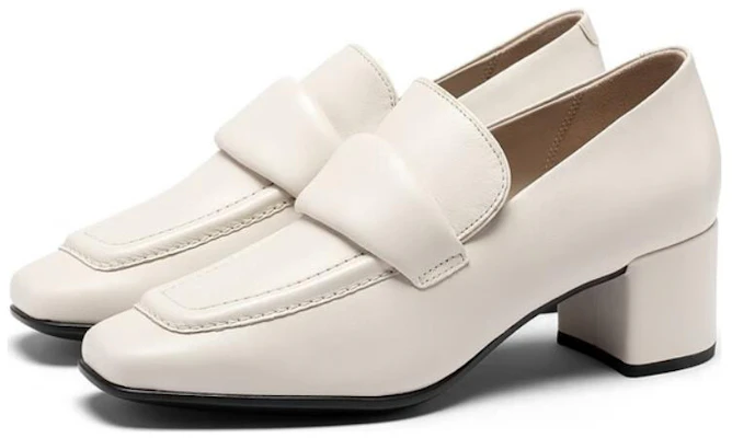 (Women) ECCO Fashion Square Toe Block Heel 'Beige' 29073301378 Order (Women) ECCO Fashion Square Toe Block Heel 'Beige' 29073301378
