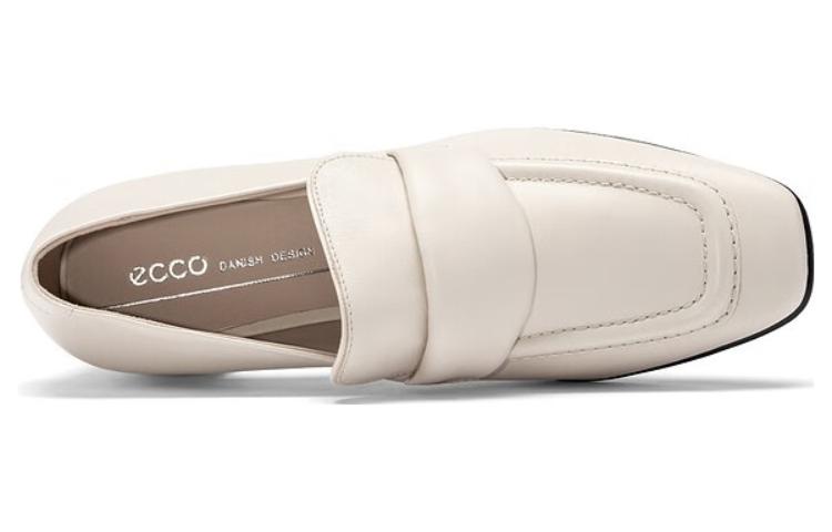 Lookbook (W) ECCO Sepatu Hak Blok Persegi 'Beige' Fashion 29073301378