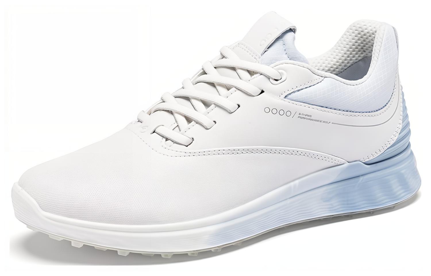 (Women) ECCO Golf S3 White Leather Sneakers - Stylish, Comfortable & Sporty. 10296360618