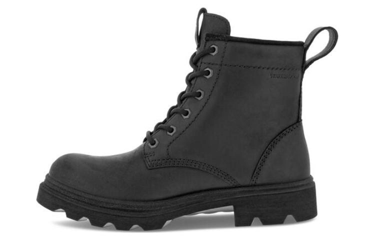(Women) ECCO Grainer 'Black Leather Waterproof' 21471302001