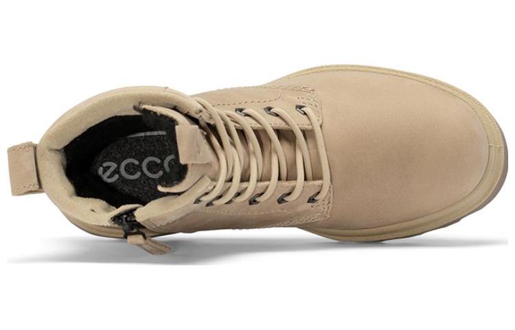 Shop (W) "ECCO Innovation Series Botín Corto de Cuero 'Nude British Plataforma 6 Agujeros'" 21472302631