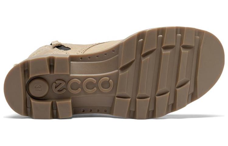 Purchase (W) "ECCO Innovation Series Botín Corto de Cuero 'Nude British Plataforma 6 Agujeros'" 21472302631
