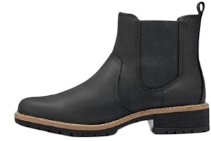 (Women) ECCO Leather 'Black Chelsea Boot' 20210302001 (Women) ECCO Leather 'Black Chelsea Boot' 20210302001