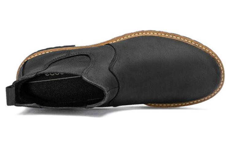 (W) ECCO Leather 'Black Chelsea Boot' 圖 4