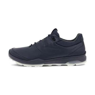 (W) ECCO Leather 'CMFT Casual Low-Top Blue'