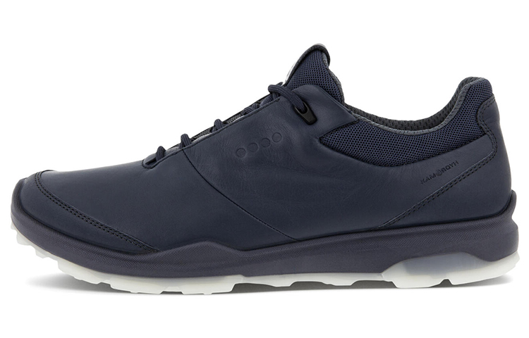 (Women) ECCO Leather 'Comfort Casual Low-Top Blue' 12555301415