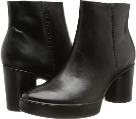 (Women) ECCO Leather Ankle Boot 'Pure Black Fashion Comfort' 20771301001 Order (Women) ECCO Leather Ankle Boot 'Pure Black Fashion Comfort' 20771301001