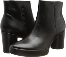 Order (W) Botte en Cuir ECCO ''Noir Pur Mode Confort'' 20771301001