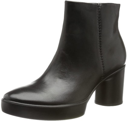 (Women) ECCO Leather Ankle Boot 'Pure Black Fashion Comfort' 20771301001 Shop (Women) ECCO Leather Ankle Boot 'Pure Black Fashion Comfort' 20771301001