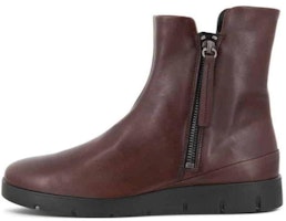 (Women) ECCO Leather Ankle Boot 'Simple Comfort Brown' 28239301588 (Women) ECCO Leather Ankle Boot 'Simple Comfort Brown' 28239301588