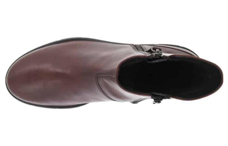 (W) ECCO Leather Ankle Boot 'Simple CMFT Brown' 圖 5