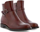 Lookbook (Women) ECCO Leather Buckle Fashion Chunky Heel Ankle Boot 'Deep Brown' 24933301053