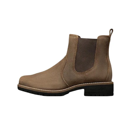 (W) ECCO Leather Chelsea Boot 'Cocoa Brown'