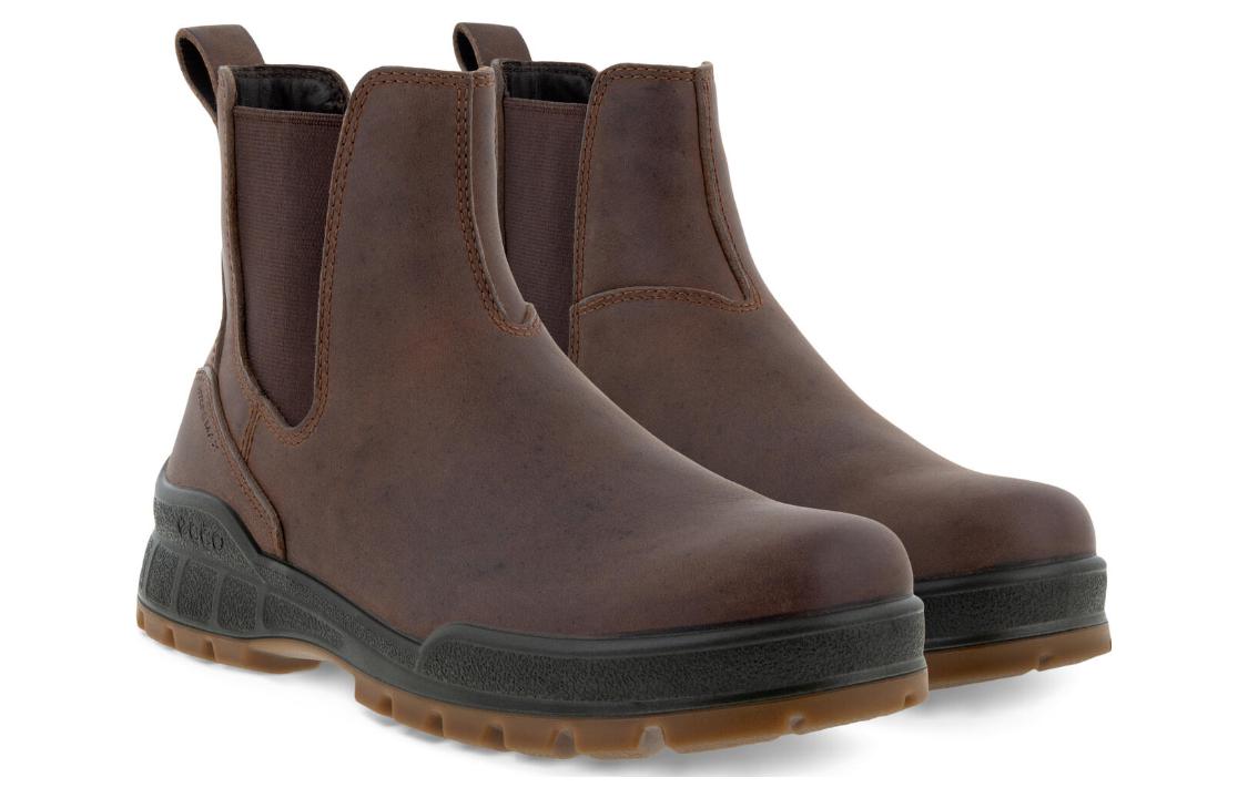 Lookbook (W) ECCO Sepatu Boot Kulit Chelsea 'Cocoa Brown' 83187302482