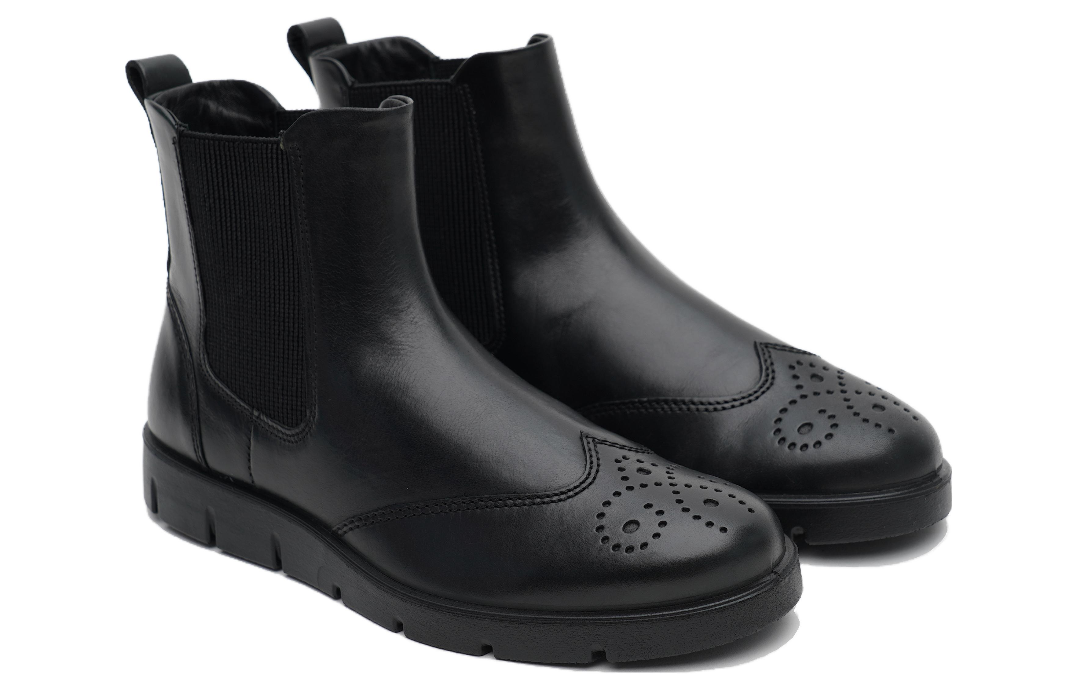 Lookbook (W) ECCO But Kulit Chelsea 'Keselesaan Ringkas Hitam' 28235301001