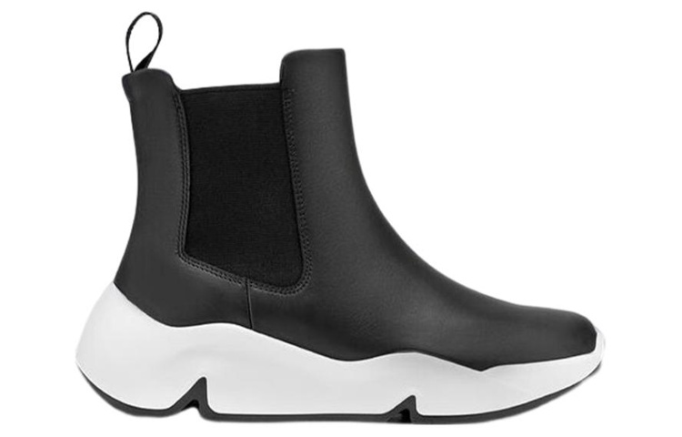 (W) ECCO Leather Chelsea Boot 'Simplified Patchwork Black' 圖 2