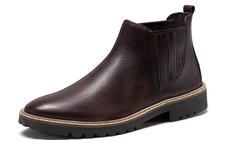 Order (W) ECCOレザーチェルシーブーツ（茶） 27142301474