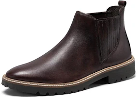 Order (Women) ECCO Leather Chelsea Boots 'British Cool Round Toe Chocolate Brown' 27142301474